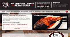 Desktop Screenshot of aberdeenbarn.net